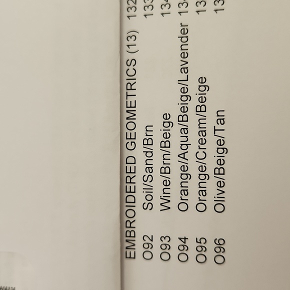 EMBROIDERED GEOMETRICS 2 inches wide - Picture 2 of 14